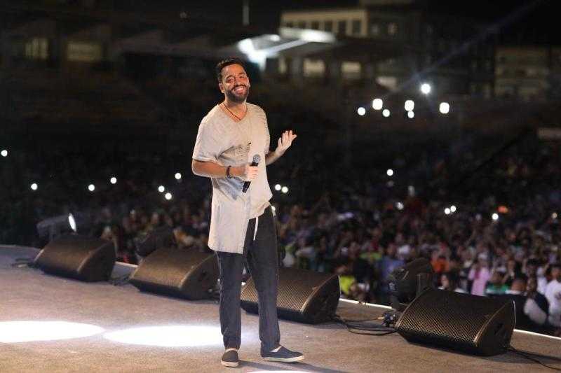 رامي جمال يحيي حفل غنائي بكفر الشيخ
