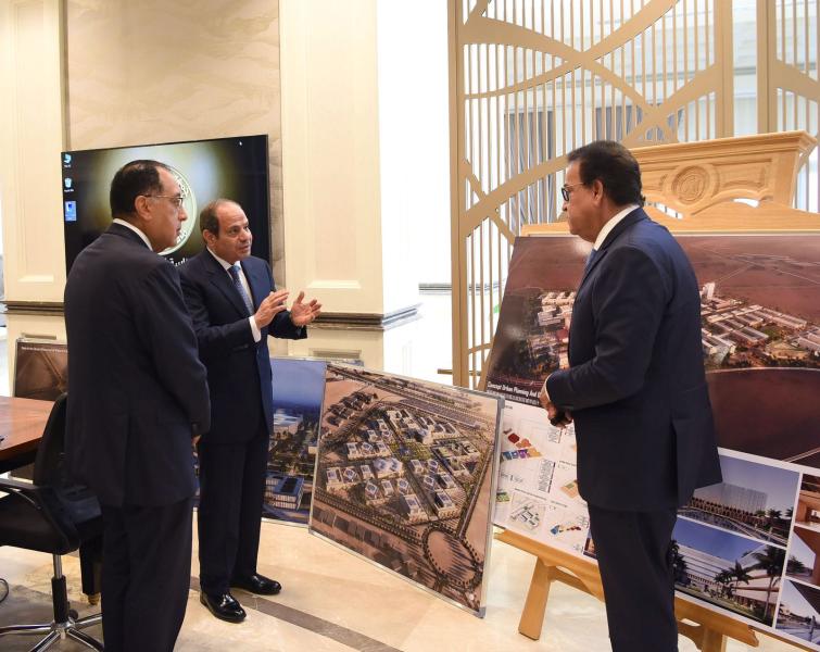 الرئيس السيسي يطلع على محاور المشروع القومي للتنمية البشرية بداية جديدة لبناء الإنسان
