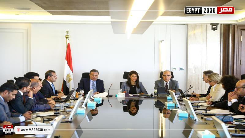 وزراء التخطيط والرى والزراعة