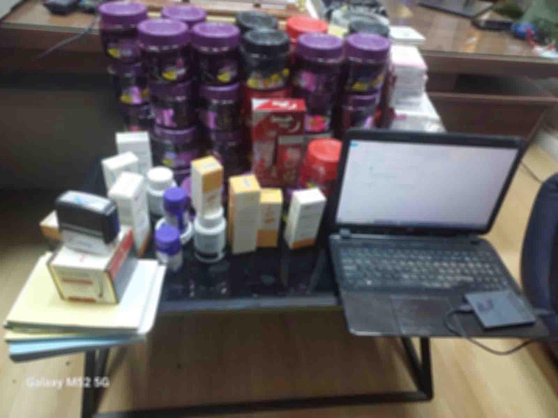 منتجات المضبوطة 