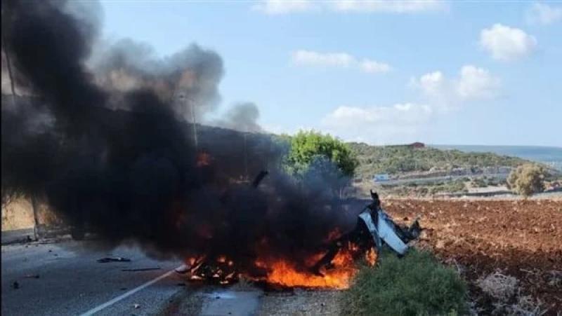 استشهاد سيدة وإصابة شخصين بينهما طفل في غارة إسرائيلية علي لبنان