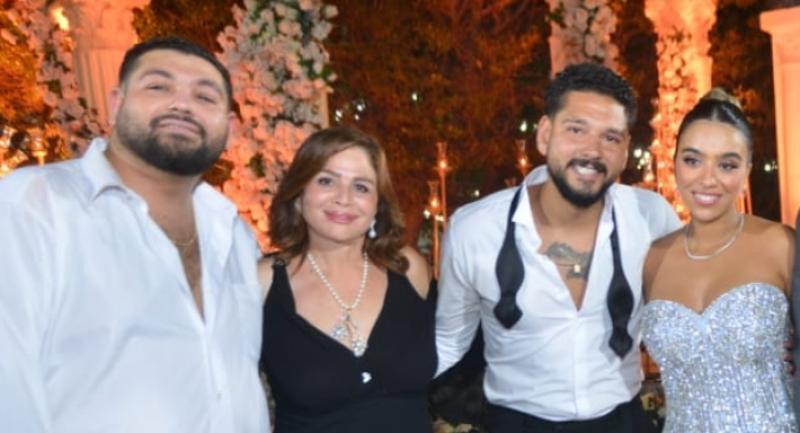 زفاف ابن شقيق إلهام شاهين