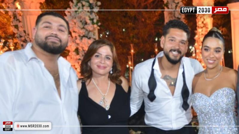 زفاف ابن شقيق إلهام شاهين