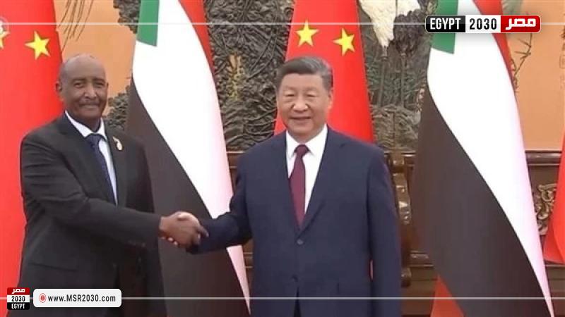 البرهان والرئيس الصيني
