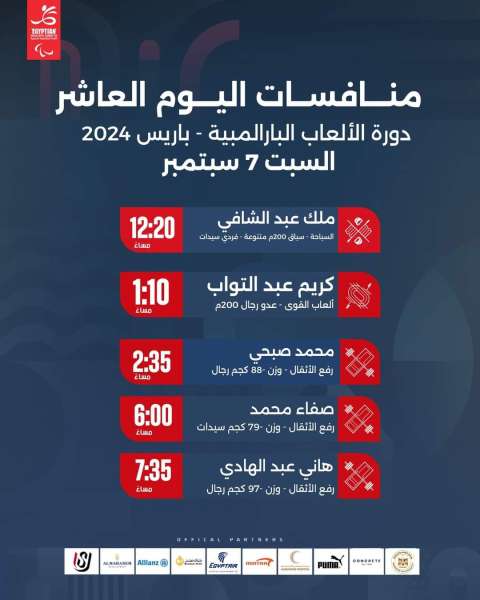 بعثة مصر البارالمبية