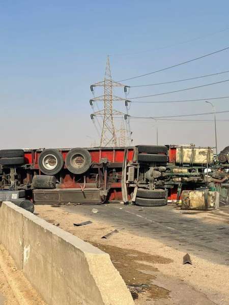 حادث الطريق الدائرى الأوسطى 