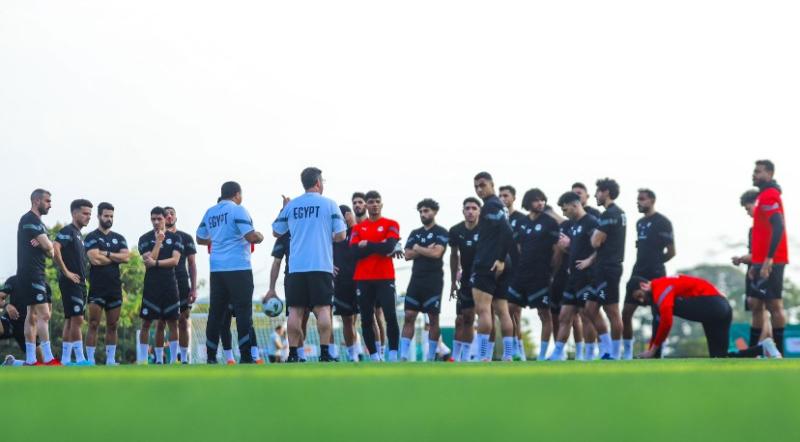 منتخب مصر يختتم تدريباته استعدادًا لمواجهة بوتسوانا بتصفيات أمم إفريقيا