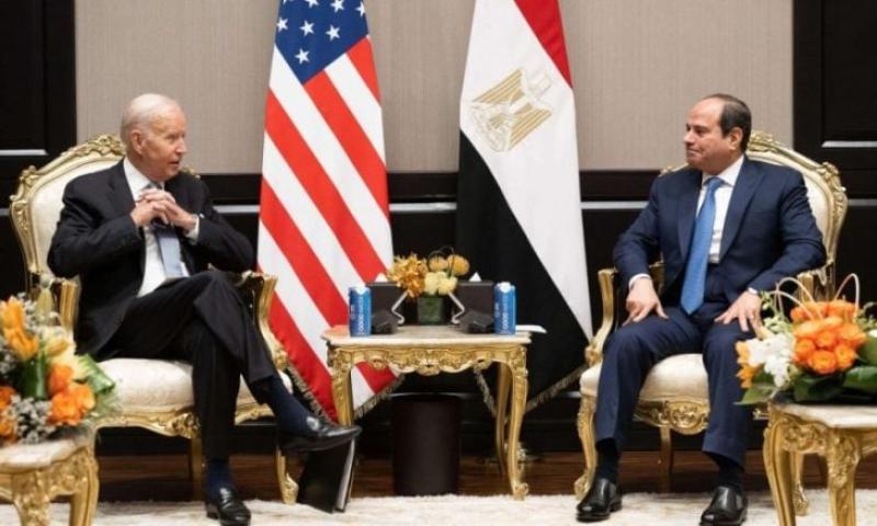 الرئيس السيسي و الرئيس بايدن