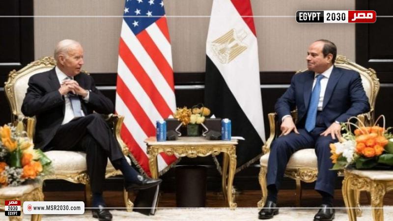 الرئيس السيسي و الرئيس بايدن
