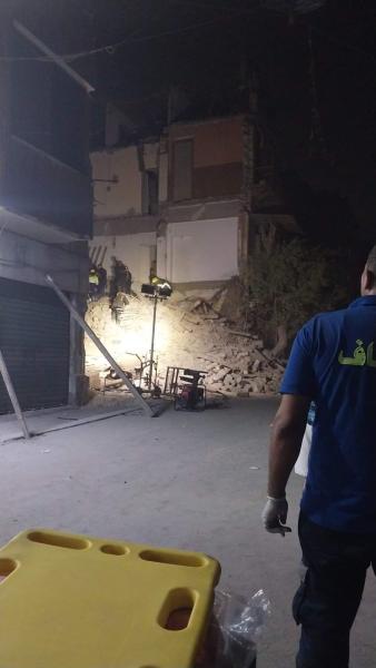 عقار شبرا مصر المنهار 