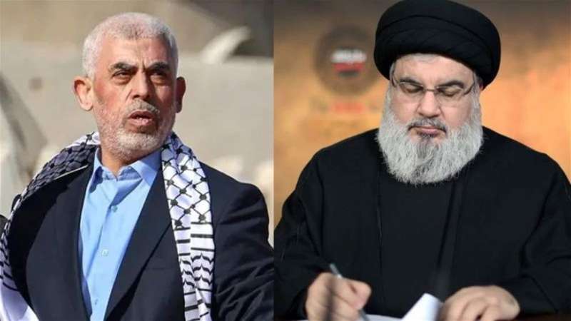 السنوار وحسن نصر الله