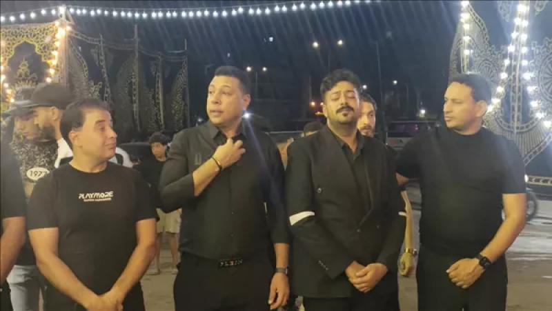 عزاء نجل المطرب إسماعيل الليثي