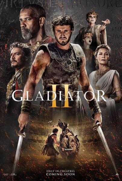 للمخرج الكبير ريدلي سكوت.. إعلان جديد لفيلم الأسطورة الملحمي GLADIATOR 2