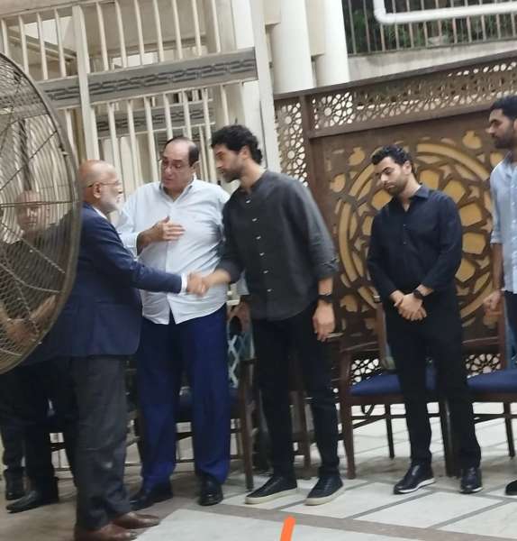 عزاء شقيق المخرج مجدي أحمد علي