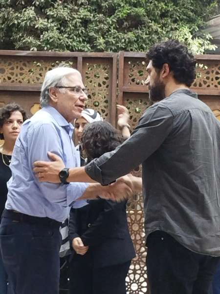 عزاء شقيق المخرج مجدي أحمد
