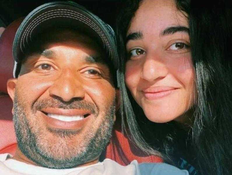 شاهد.. أحمد سعد يحتفل بعيد ميلاد ابنته جودي