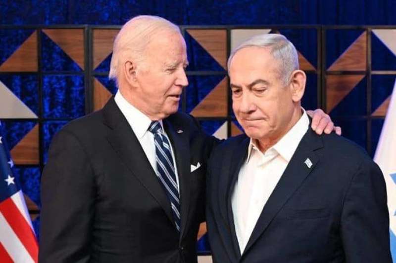 نتنياهو و بايدن 