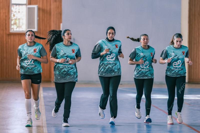 تدريبات متنوعة بمران «سيدات يد الأهلي» استعدادًا لبطولة إفريقيا