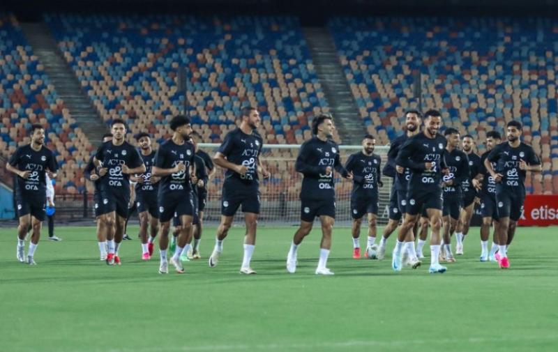 منتخب مصر يختتم تدريباته استعدادًا لمواجهة موريتانيا بتصفيات أمم إفريقيا