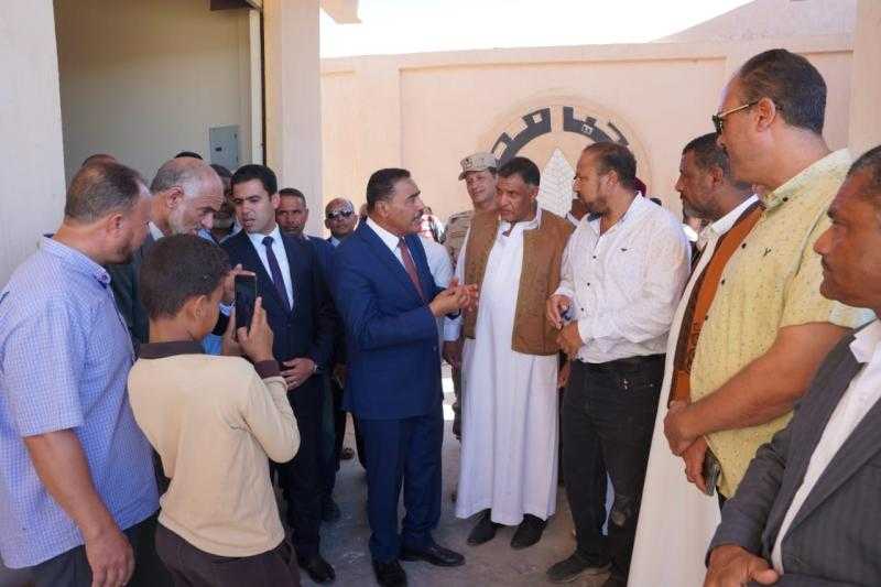 محافظ مطروح يفتتح سوق سيوة الحضاري الجديد