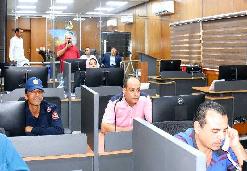 متابعة بدء تنفيذ حملات الازالة بمدن ومراكز محافظة البحيرة