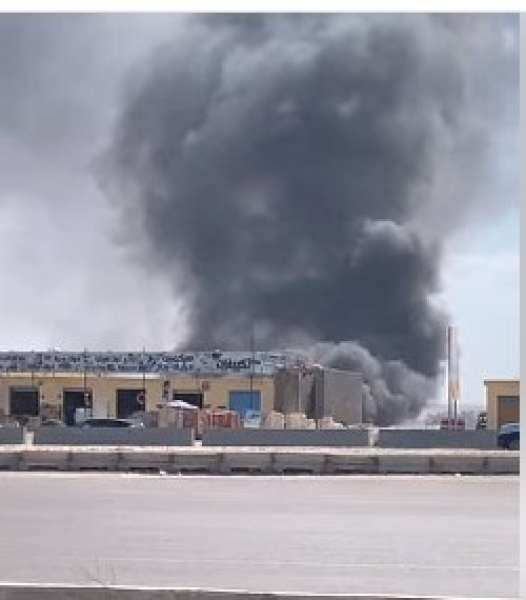 حريق مطروح 