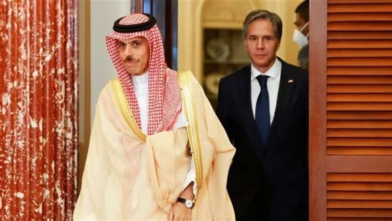 وزير خارجية السعودية ونظيره الأمريكي