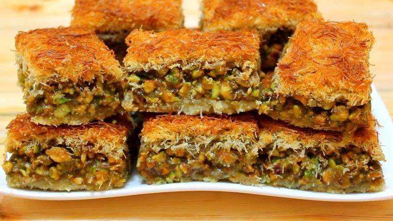 كنافة بالفستق