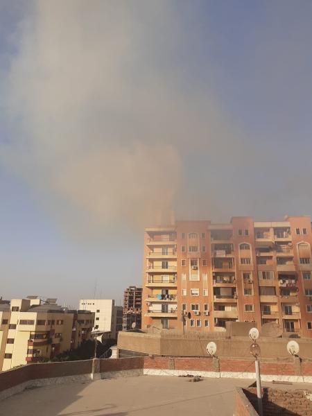 حريق مطعم صبحى كابر