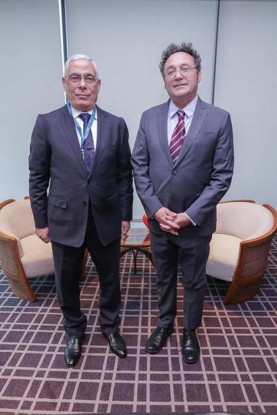 النائب العام يلتقي نظيره الإسباني 