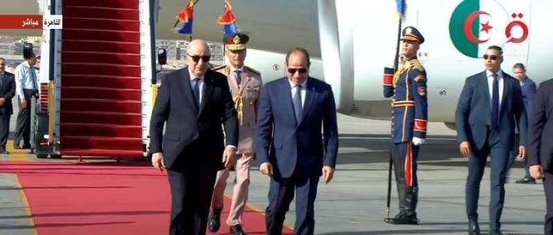السيسي ونظيره الجزائري