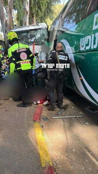 5 قتلى وعشرات الجرحى من جنود الاحتلال بحادثة دهس شمالي تل أبيب