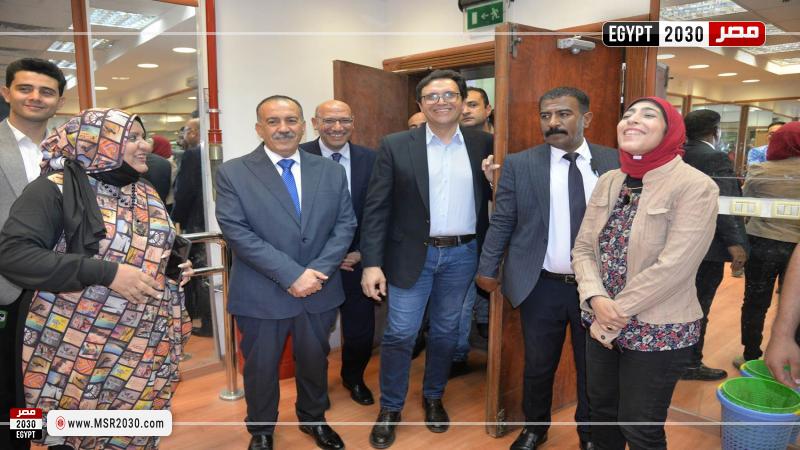 وزير الثقافة ومحافظ أسيوط