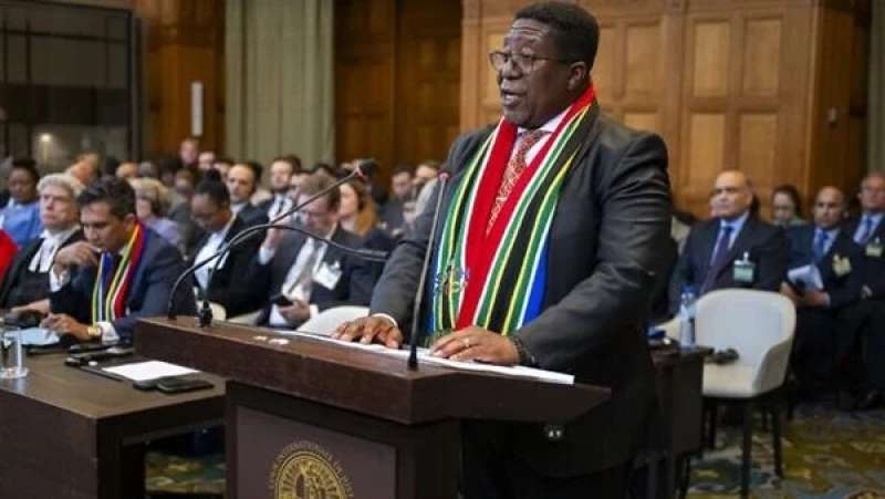 جنوب إفريقيا أمام محكمة العدل الدولية 