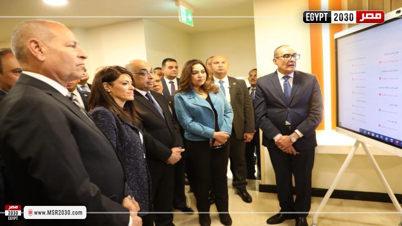 وزراء التخطيط والتعاون الدولي والتنمية المحلية والعدل ومحافظ القاهرة