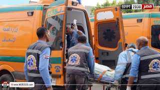 مصرع وإصابة 4 أشخاص في حوادث متفرقة بالفيوم