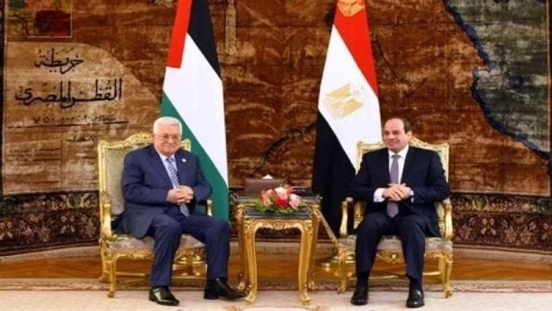 الرئيس الفلسطيني و الرئيس السيسي