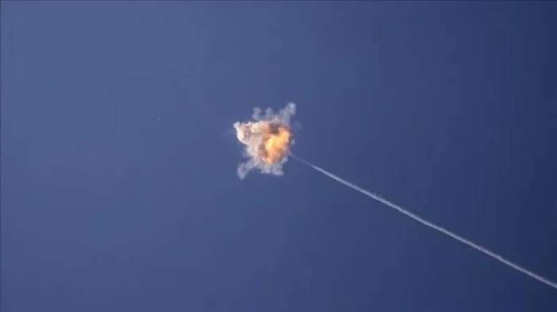 انفجار طائرة مسيرة فى سماء إسرائيل