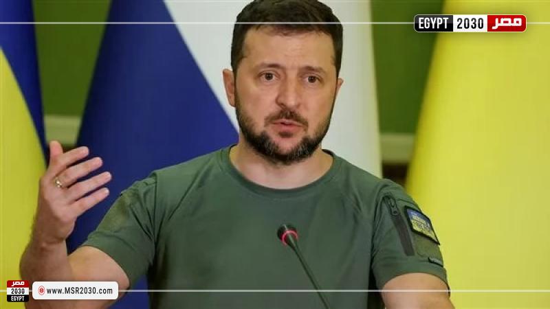 الرئيس الأوكراني فولوديمير زيلينسكي