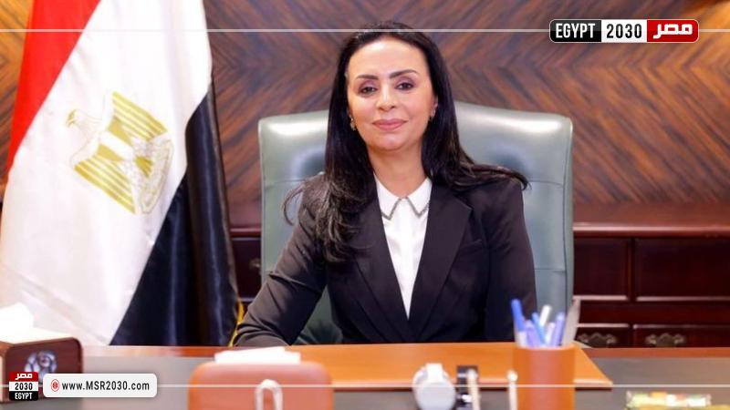 الدكتورة مايا مرسي وزيرة التضامن الاجتماعي