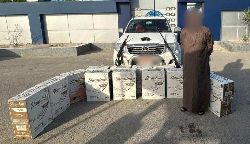 مضبوطات بحوزة المتهم 