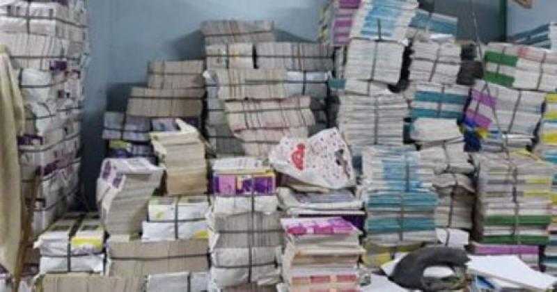 ضبط 29 ألف كتاب دراسي خارجي بدون ترخيص