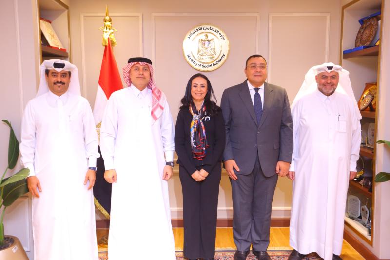 وزيرة التضامن الاجتماعي 