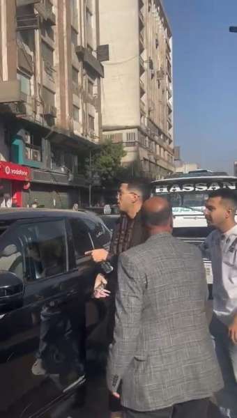 وصول  إمام عاشور  للمحكمة 