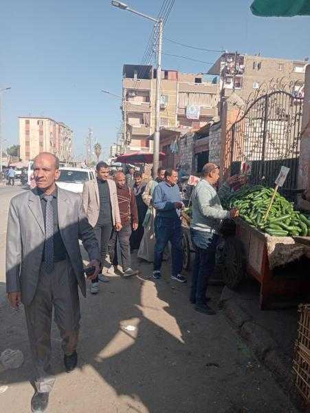 محافظ أسيوط: حملات الإشغالات وتعديات الباعة الجائلين متواصلة بمركز أبوتيج