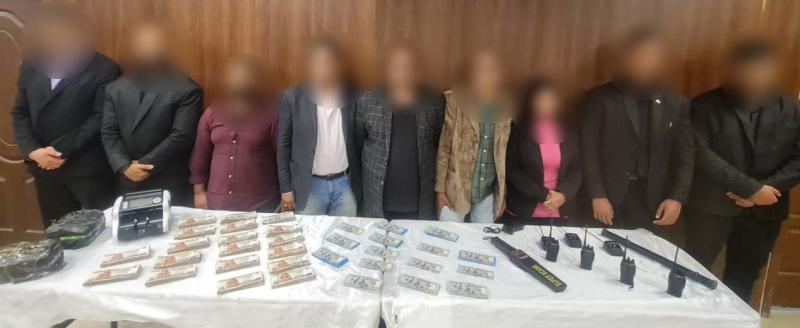 ضبط تشكيل عصابى للنصب على المواطنين 
