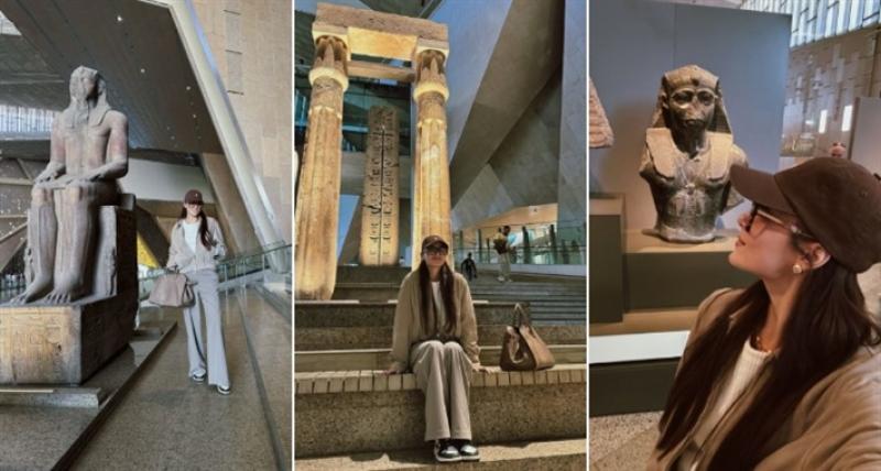 هاندا أرتشيل بالمتحف المصري