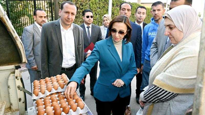 محافظ البحيرة تطلق واحدة من أكبر القوافل لتوفير بيض المائدة بالأسعار المخفضة
