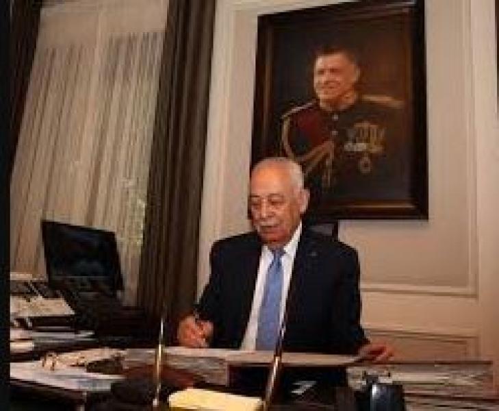 رئيس الديوان الملكي الأردني يزور مصابي حادث الاعتداء الأمني نيابة عن الملك عبد الله