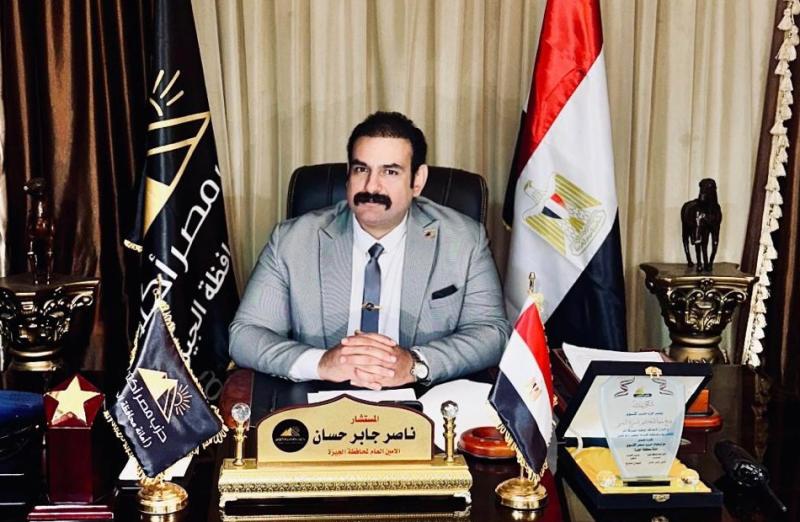 ناصر جابر حسان أمين حزب مصر أكتوبر بالجيزة